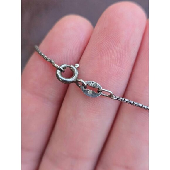 Double Sided Zuni Fish Scale Inlay Silver Pendant Turquoise & Mother of Pearl - Picture 7 of 9